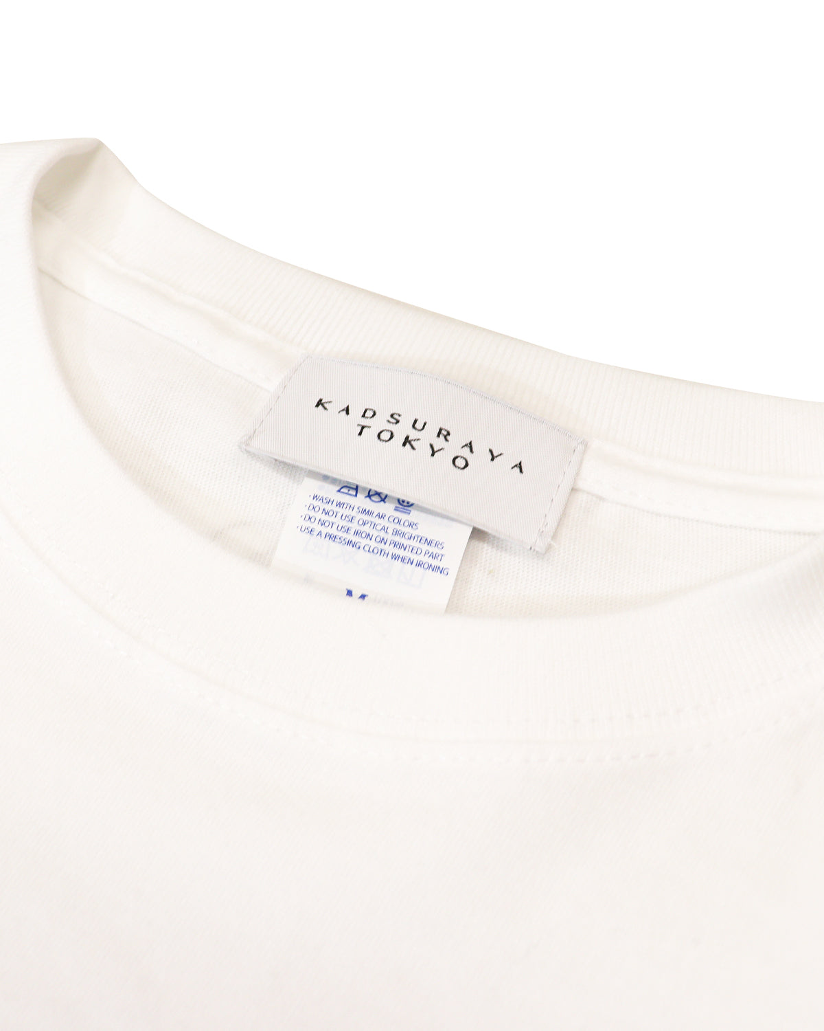 KADSURAYA City L/S TEE WHITE