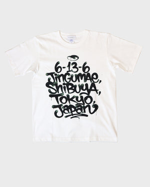 KADSURAYA Address S/S TEE WHITE