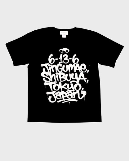KADSURAYA Address S/S TEE BLACK