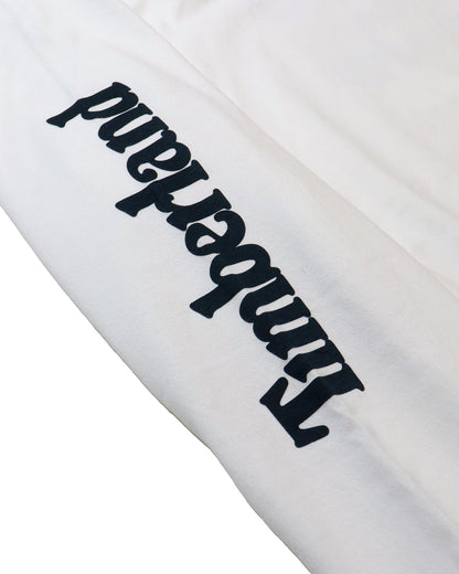 Timberland × MR.BROTHERS CUT CLUB L/S TEE WHITE