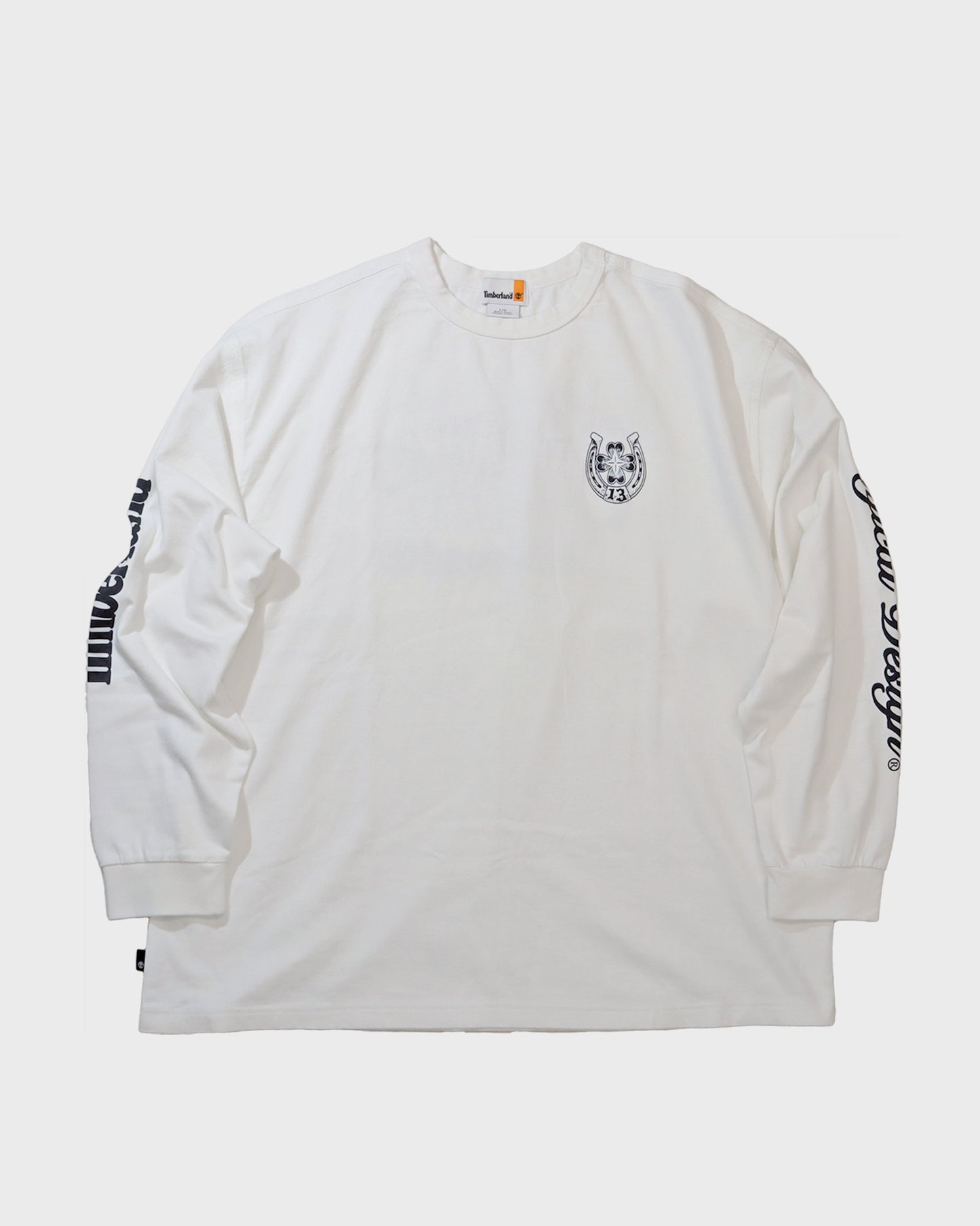 Timberland × MR.BROTHERS CUT CLUB L/S TEE WHITE