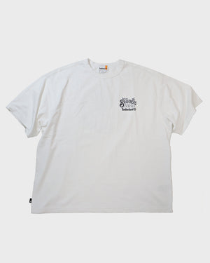 Timberland × MR.BROTHERS CUT CLUB S/S TEE WHITE