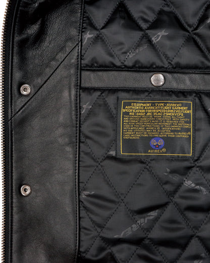 AVIREX×MBCC VARSITY JKT "FRAME WORK"