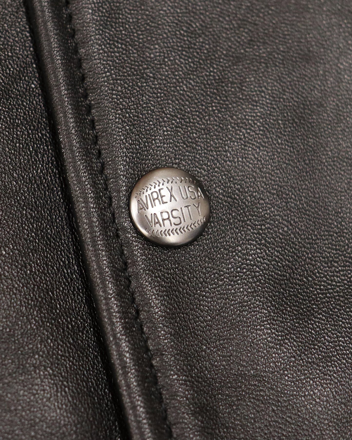 AVIREX×MBCC VARSITY JKT "FRAME WORK"