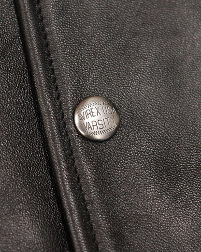 AVIREX×MBCC VARSITY JKT "FRAME WORK"