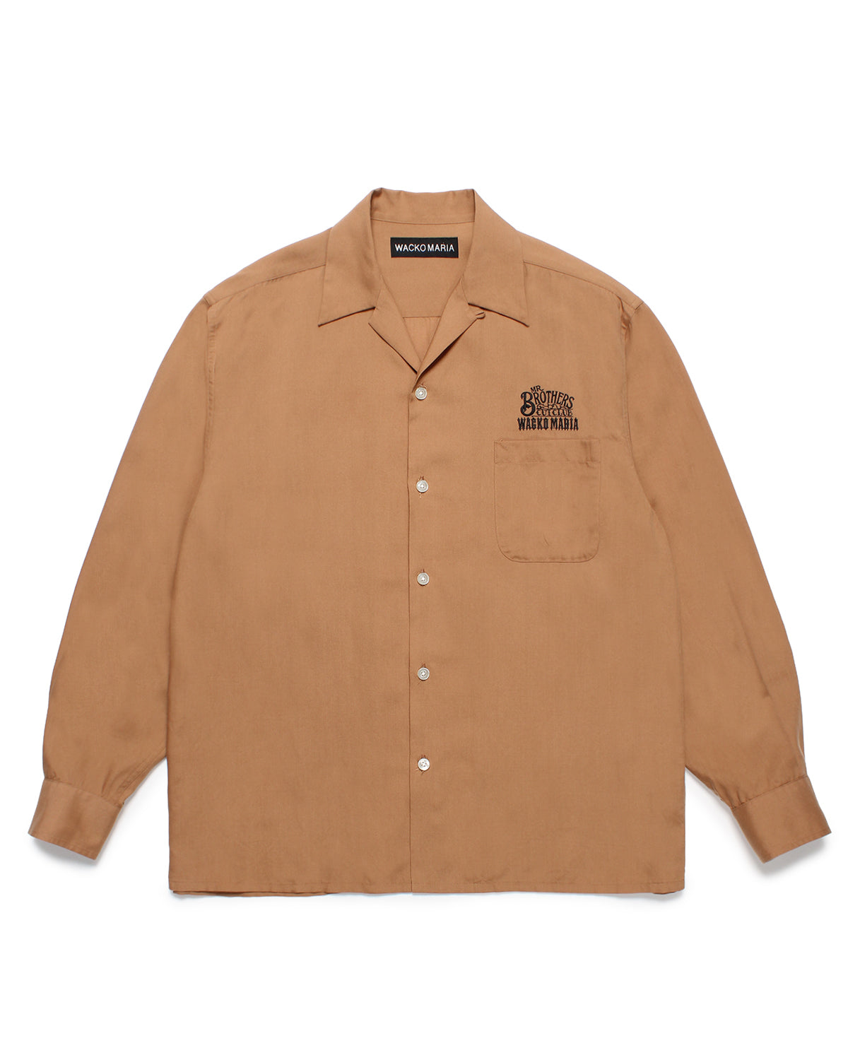 MR.BROTHERS CUT CLUB × WACKO MARIA 50'S SHIRT L/S