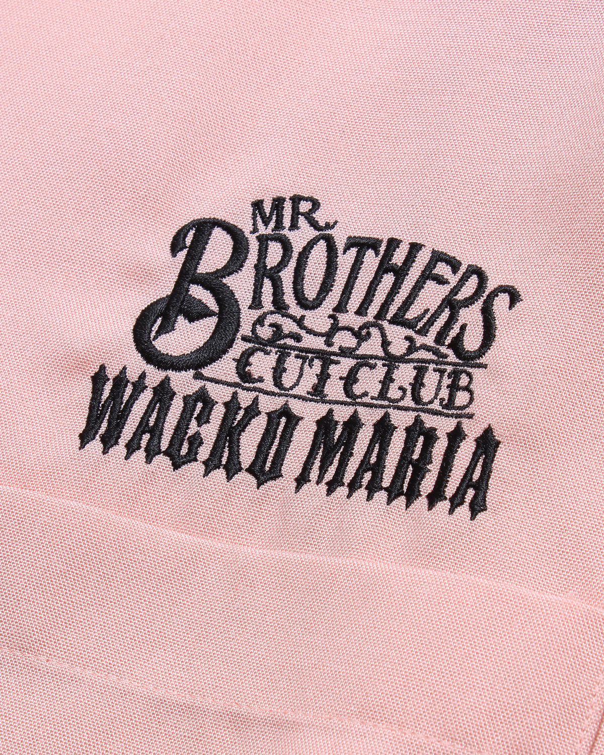 MR.BROTHERS CUT CLUB × WACKO MARIA 50'S SHIRT L/S