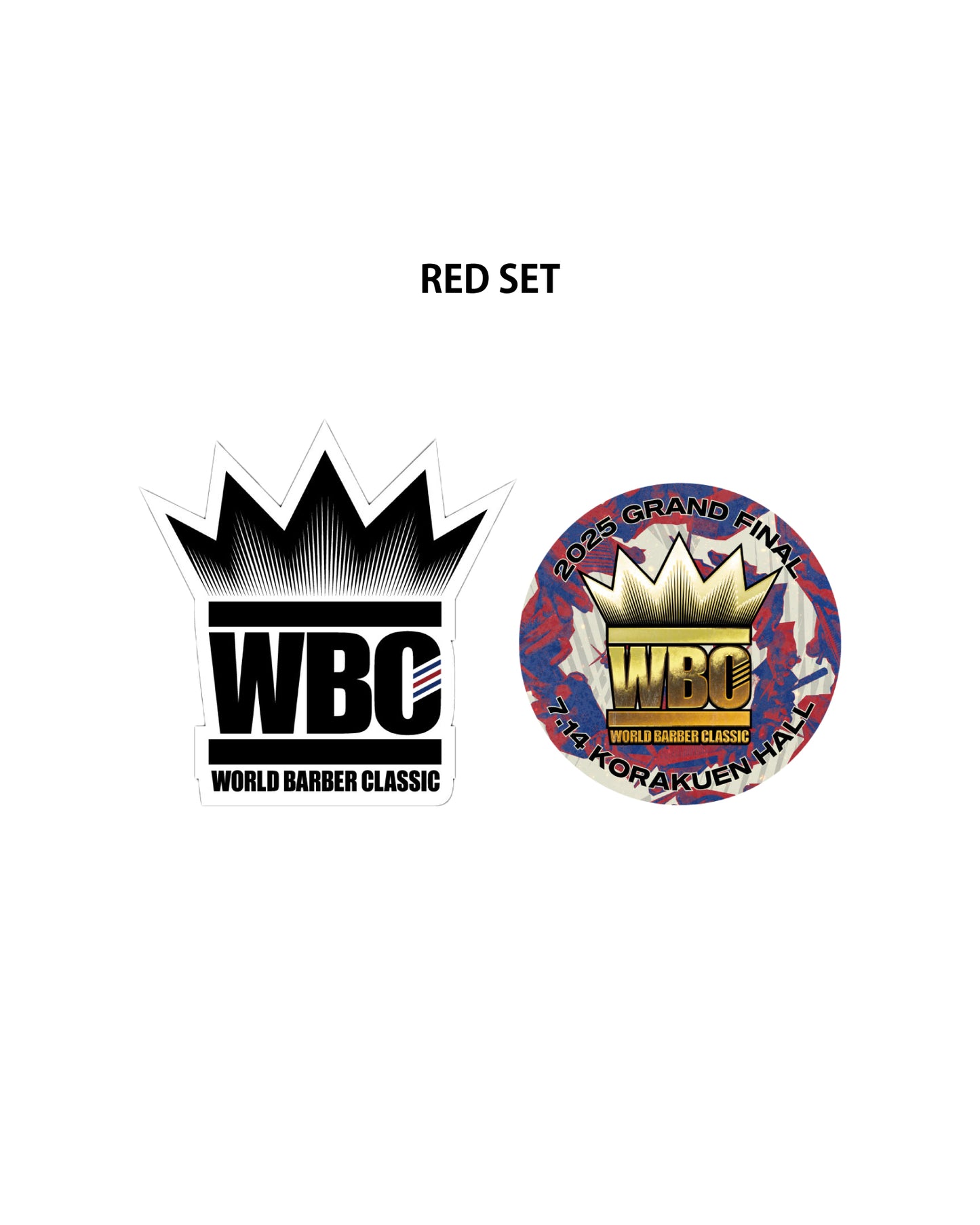 WBC 2025 OFFICIAL STICKERS